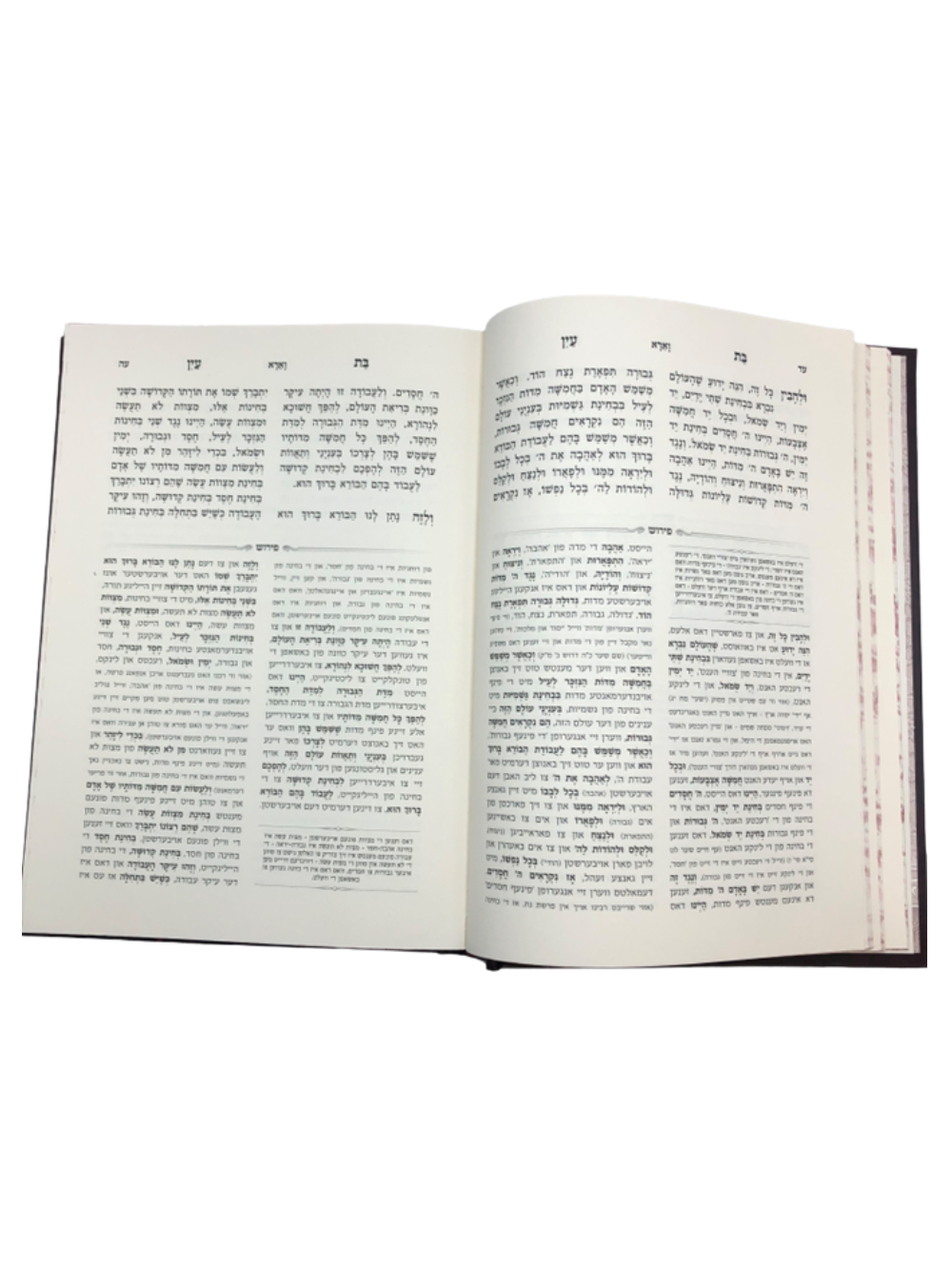 בת עין - שמות - אידיש