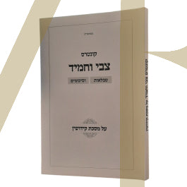 קונטרס צבי וחמיד טבלאות וסיכומים - קידושין