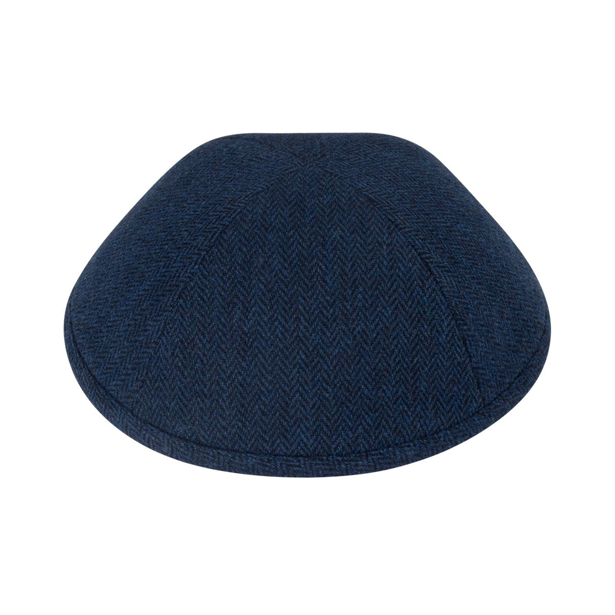 iKippah Teal Herringbone