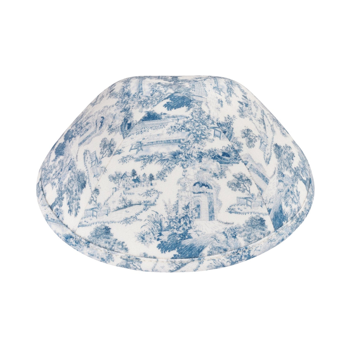 iKippah Floral Blue Toile