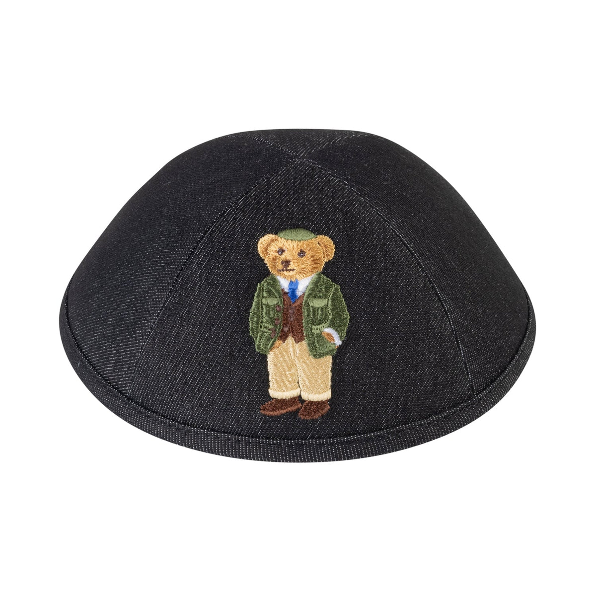 iKippah Dov Bear - Black Denim