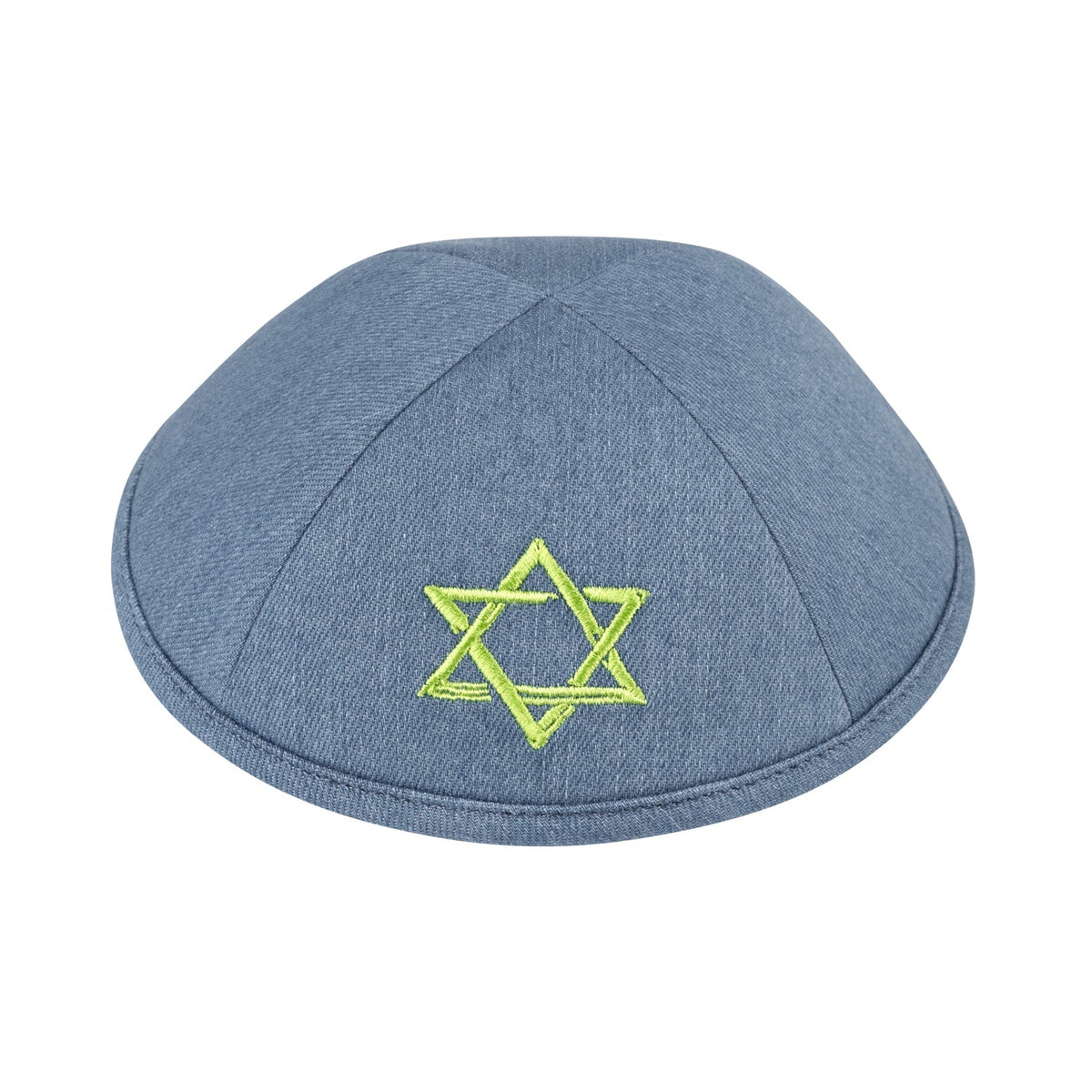 iKippah Denim W/ Neon Jewish Star