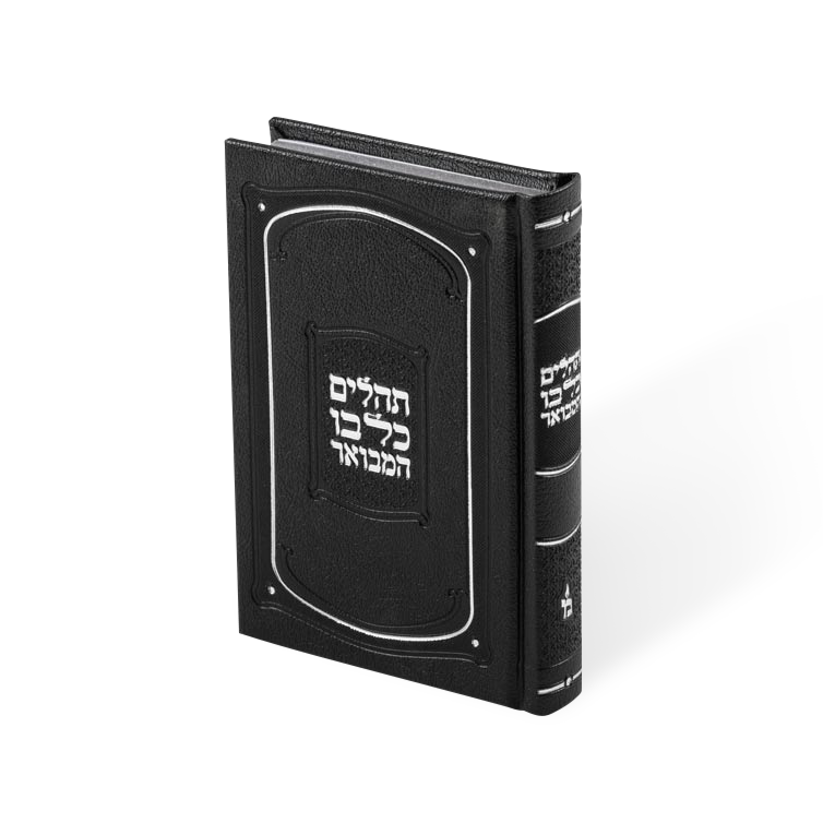 תהלים כל בו מאירות כיס בינוני PU in Box