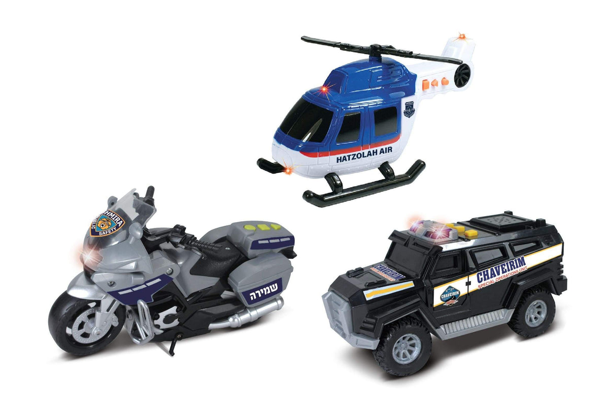 Rescue Vehicles 3Pk