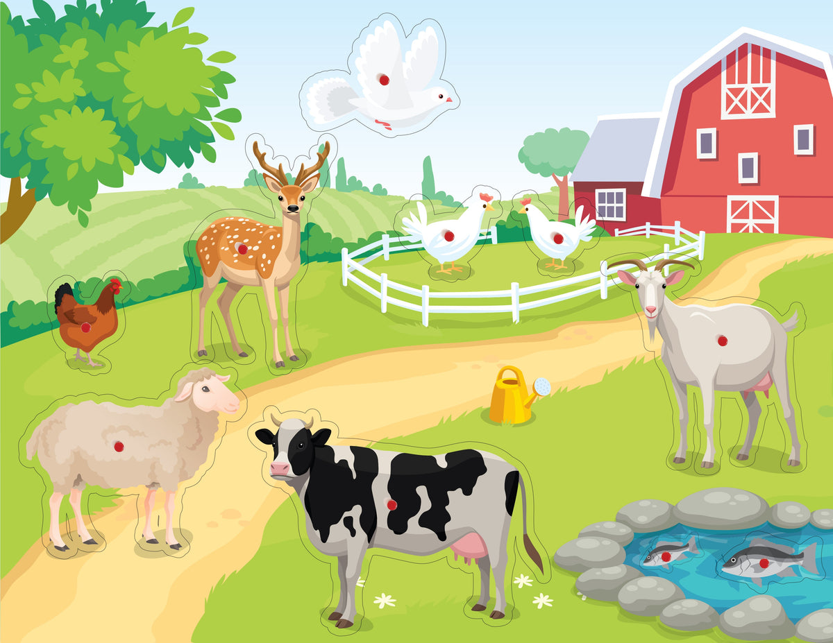 Wooden Farm Puzzle
