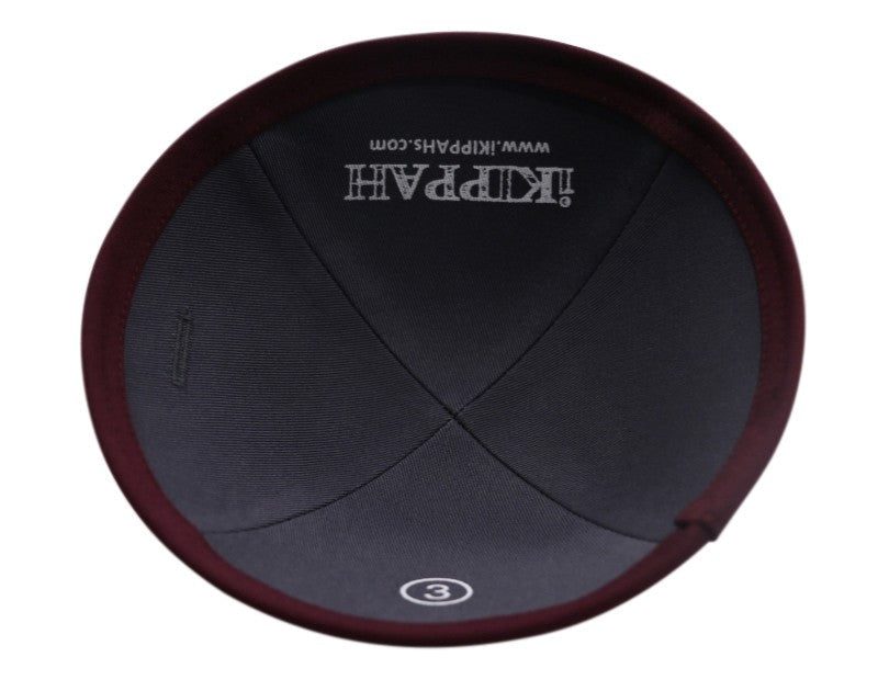 iKippah Maroon Suiting