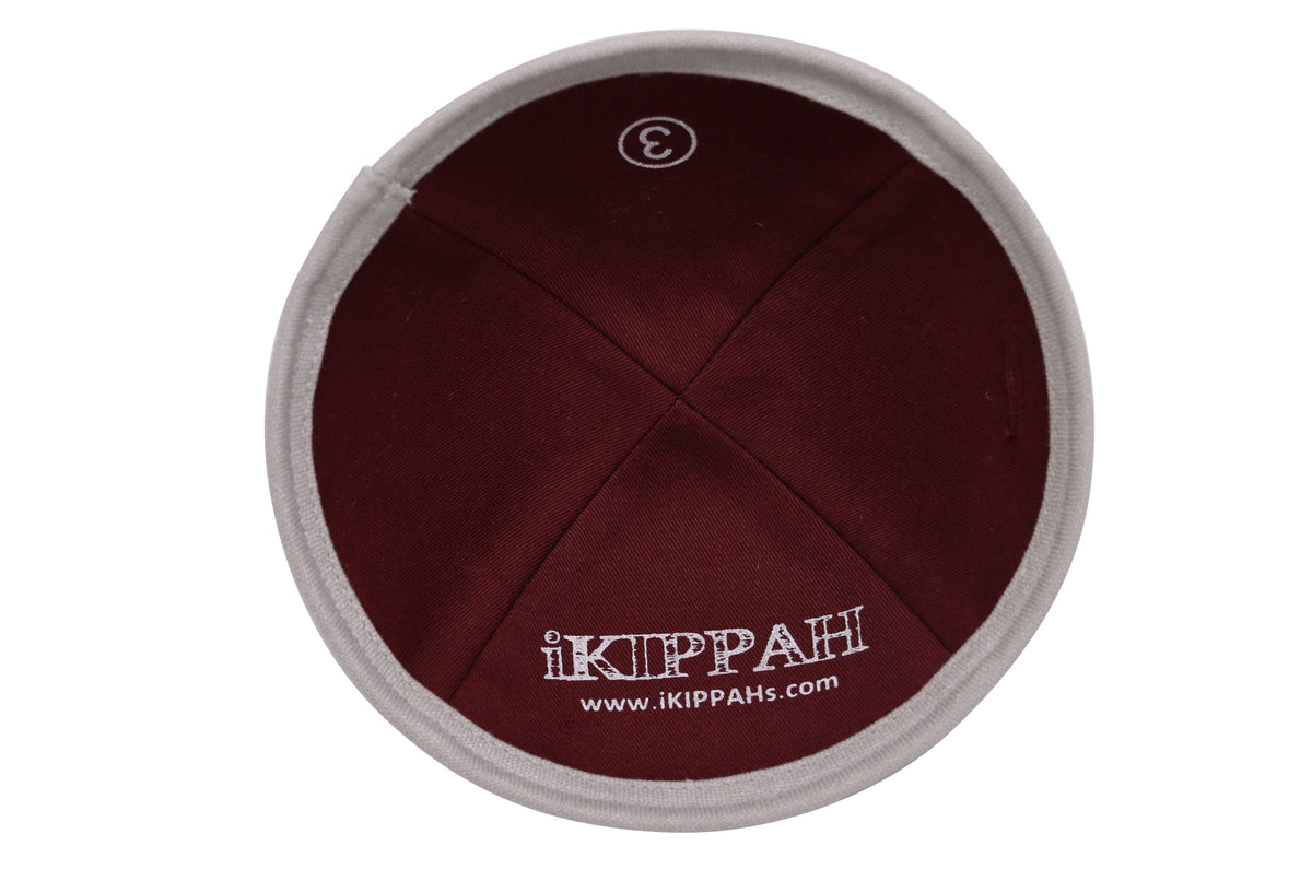 iKippah Light Gray Burlap