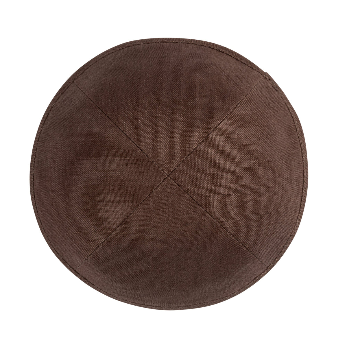 iKippah Dark Brown Linen