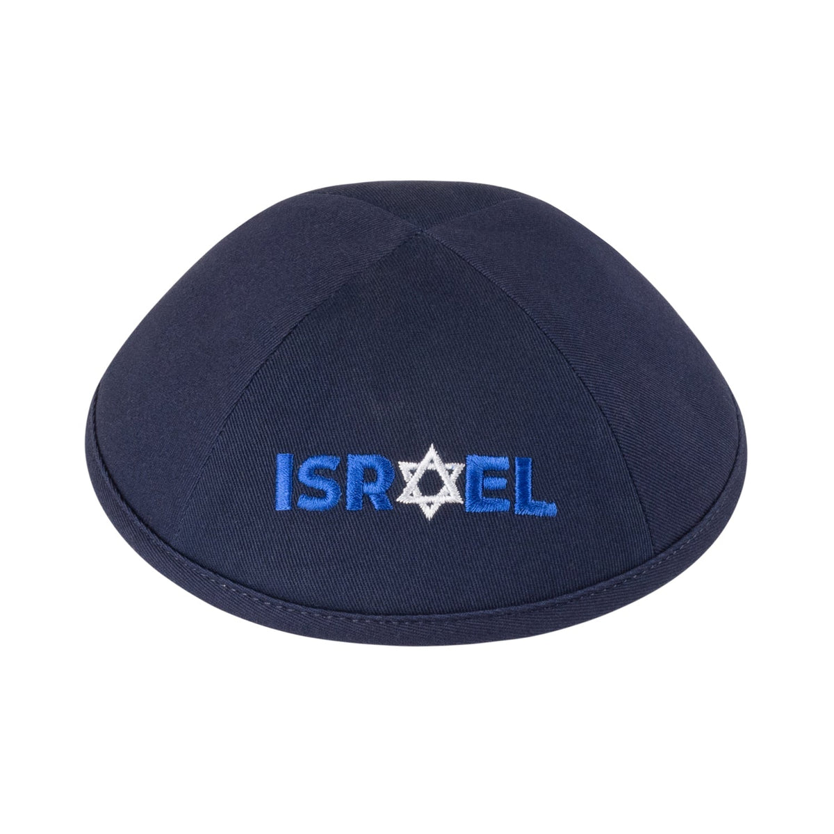 iKippah Israel Strong - Navy Cotton