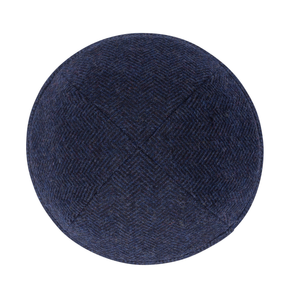 iKippah Navy Herringbone