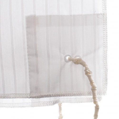 Tzitzis – Handmade Poly Cotton Kids | 2 Hole V-Neck