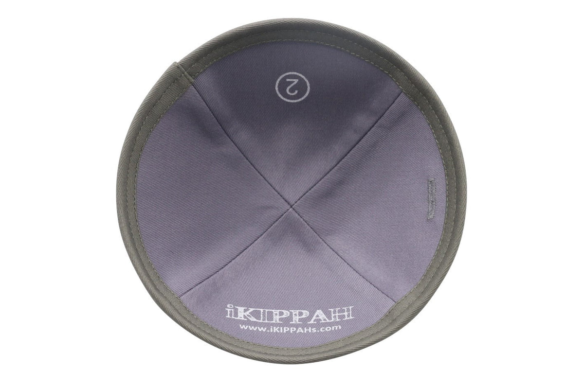 iKippah Light Gray Velvet