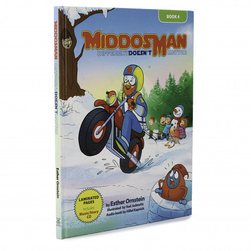 Middos Man Book & CD #4 Diffrent Doesnt Matter