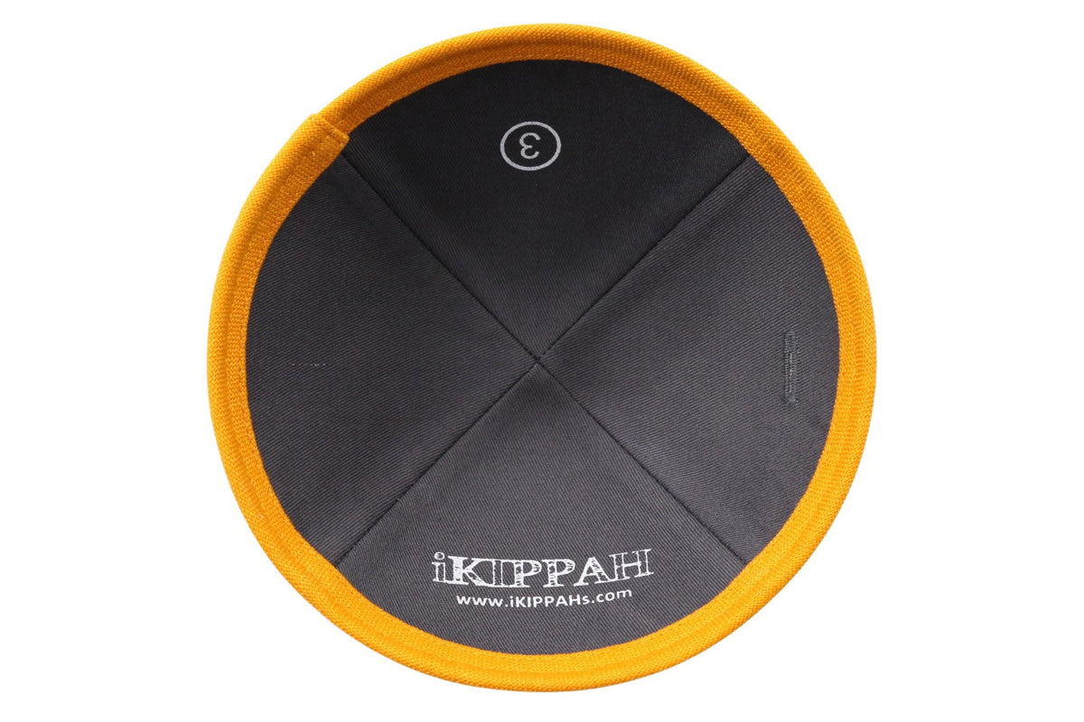 iKippah Orange Linen