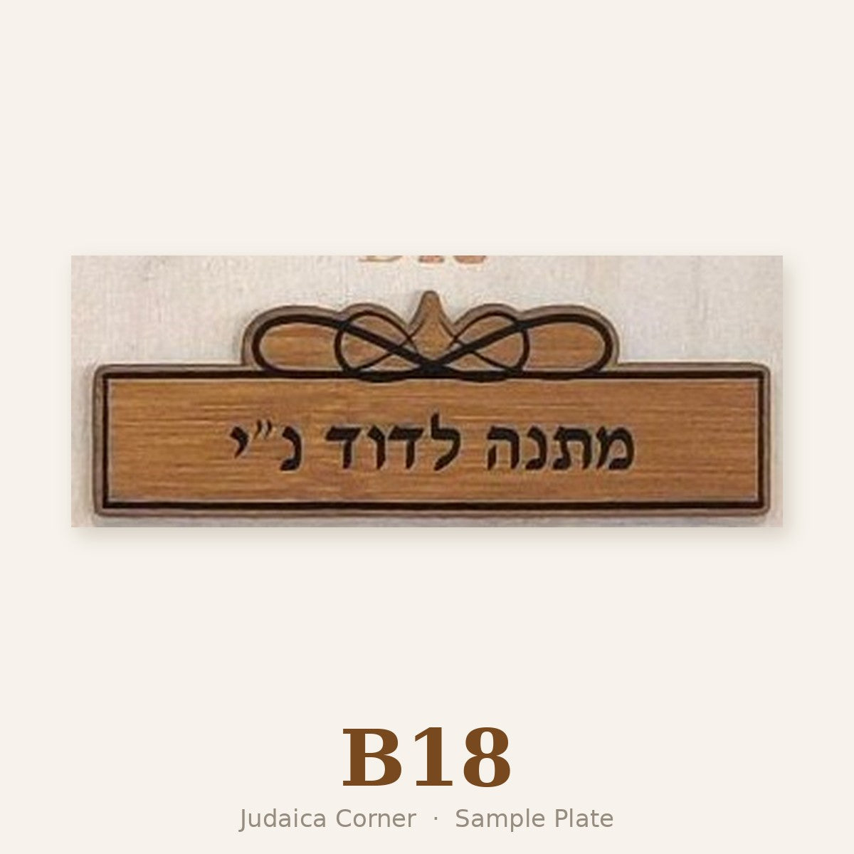 Sample plate B18