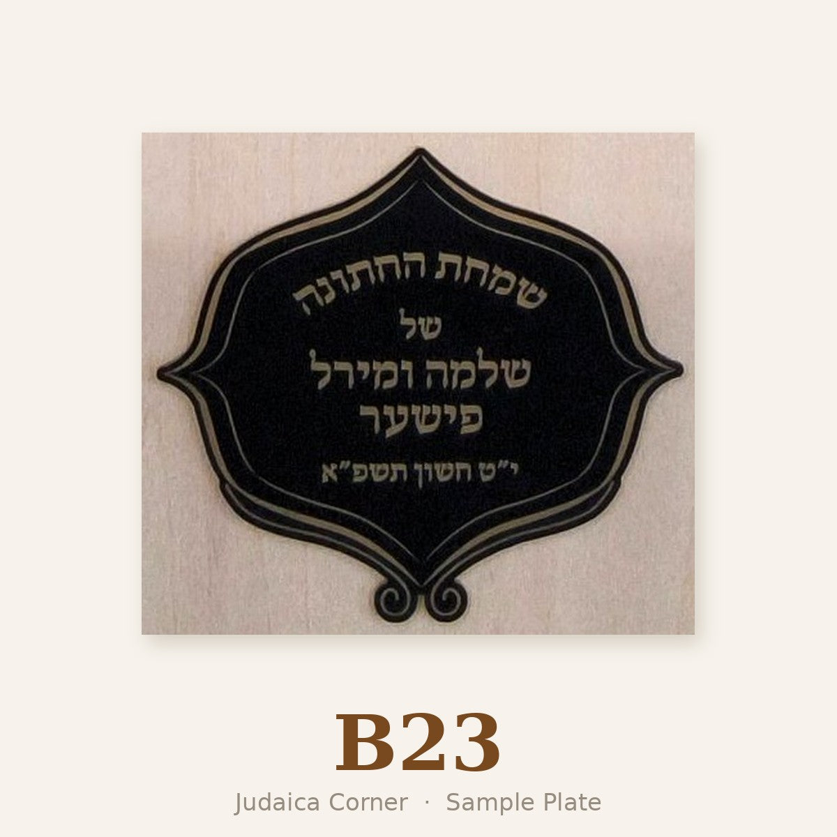 Sample plate B23