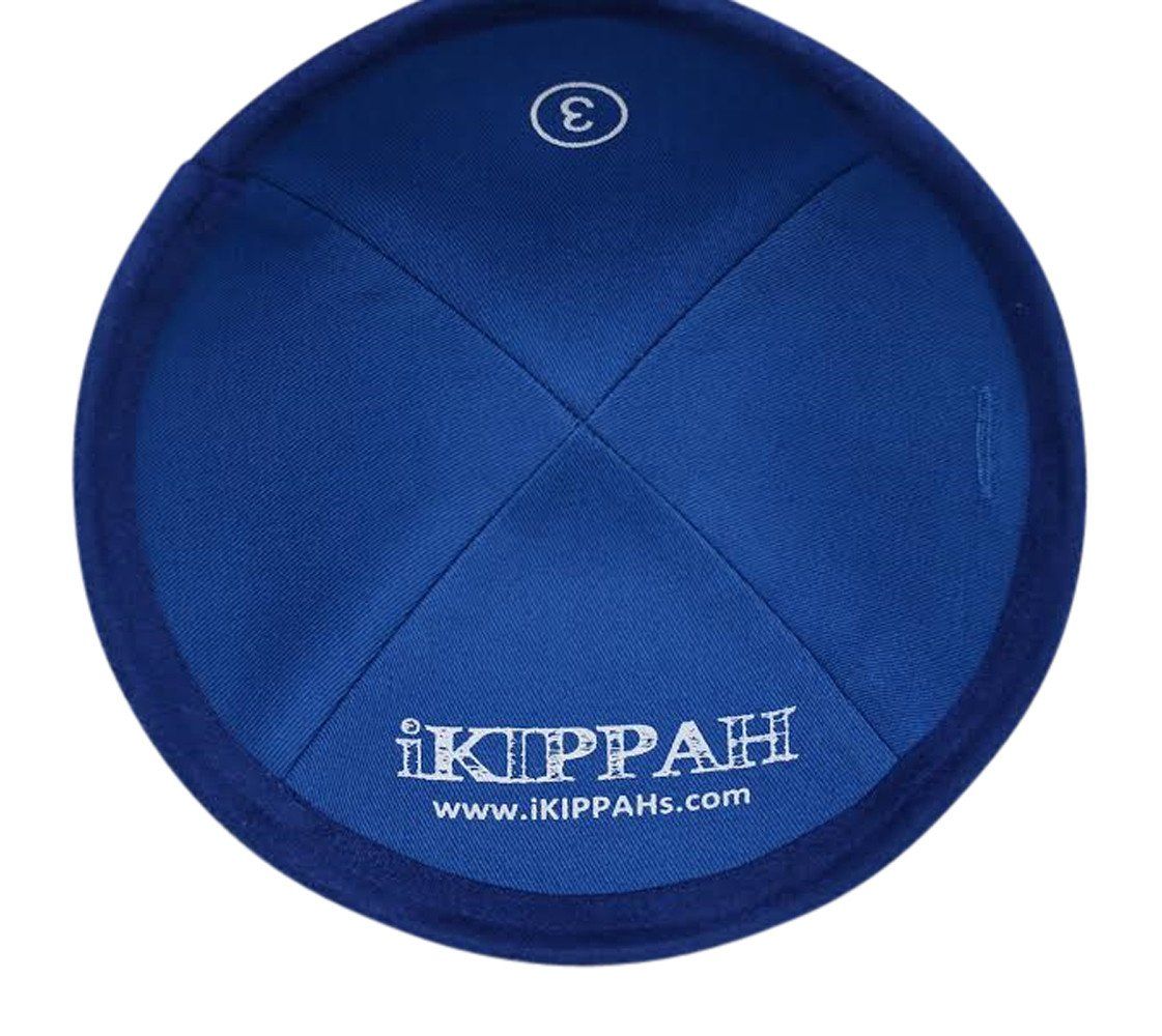 iKippah Royal Blue Suede