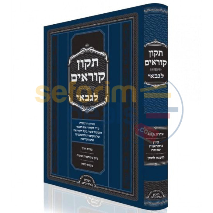 תיקון קוראים סימנים גדול - לגבאי