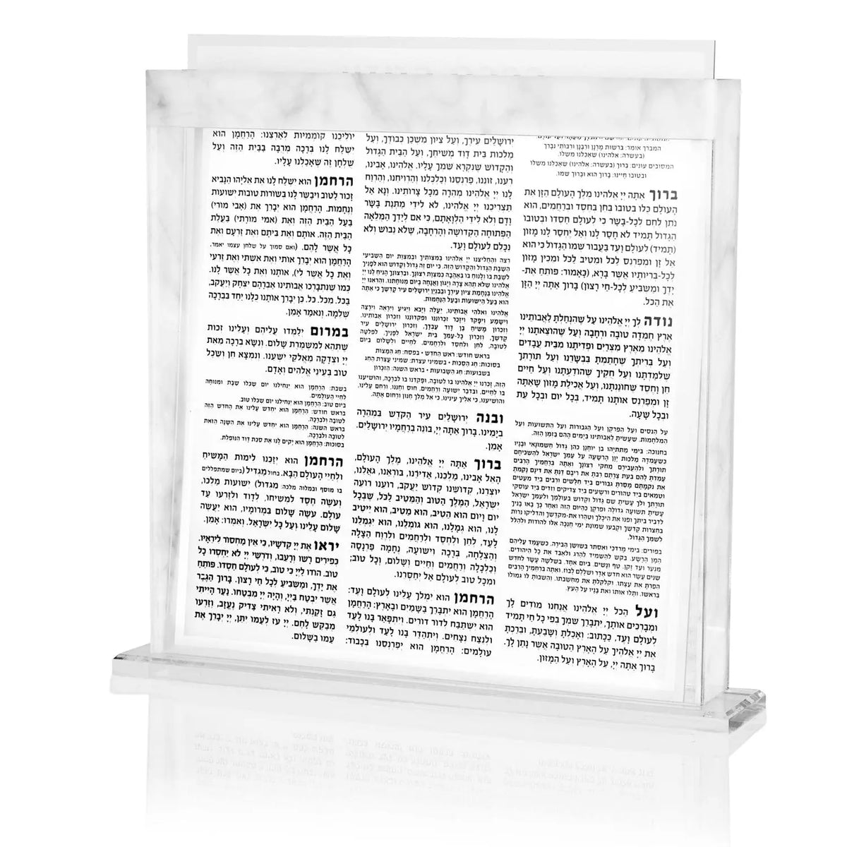 Bencher Set Marble - Clear Holder 8X9