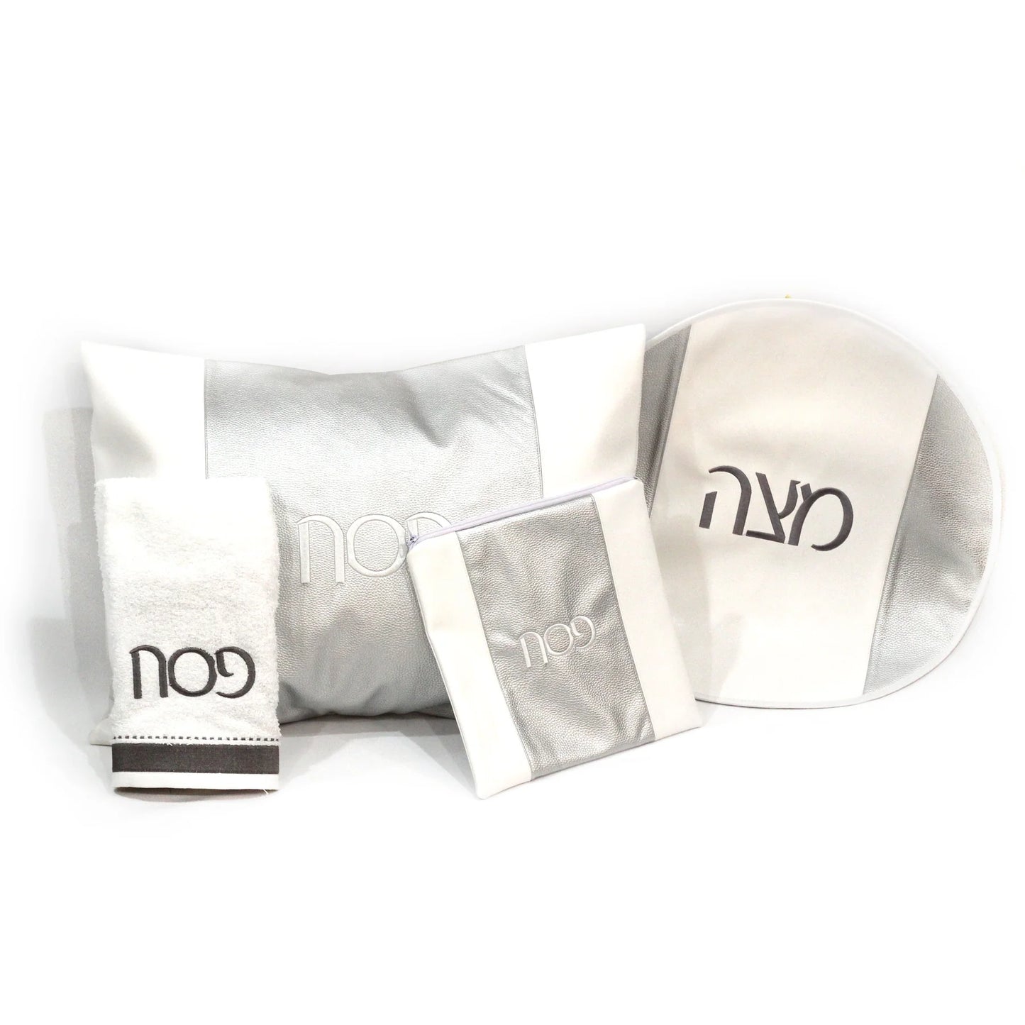 Three Sections Pesach Set-SILVER