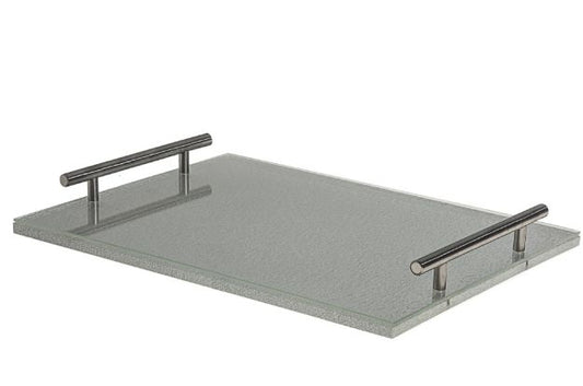 Lucite Challah Board - Silver [LGY]