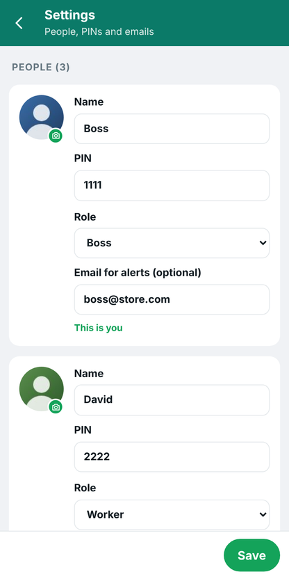 Task Board — Team Tasks and Chat