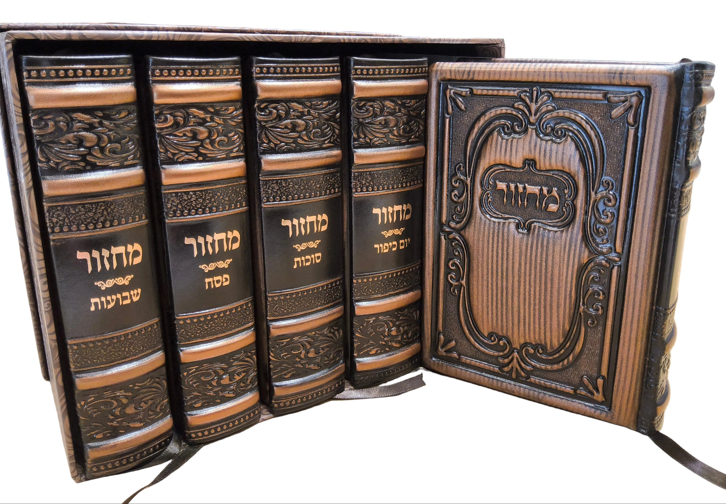 סט מחזור עבודת השם בינוני החדש ו"כ Antique Dark Bronze [81]