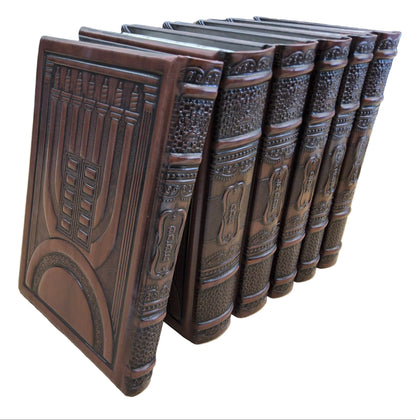 סט מחזור עבודת השם גדול החדש ו"כ Antique Brown [90]