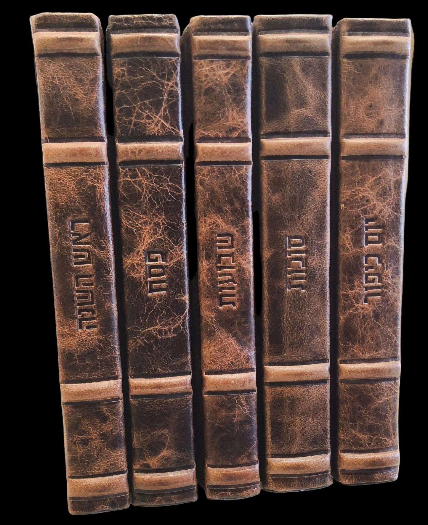 סט מחזורים תפלה בכוונה Antique Square - Tan Brown