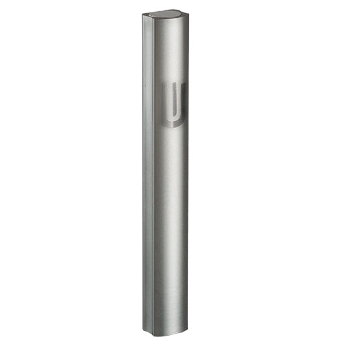 Aluminum Mezuzah Holder 15cm - Dotted Grey