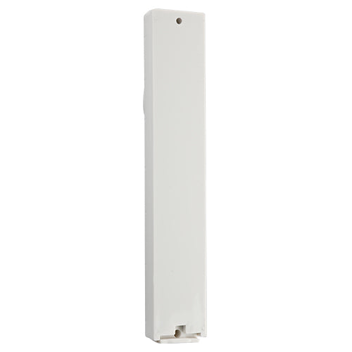Water Proof Mezuzah Holder 12cm - White [Stones]
