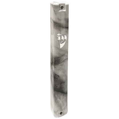 Water Proof Mezuzah Holder - Grey Marble