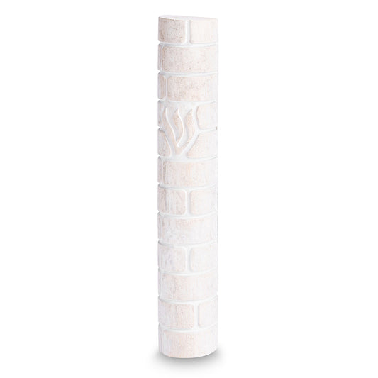 Polymer Stones Round Mezuzah Holder