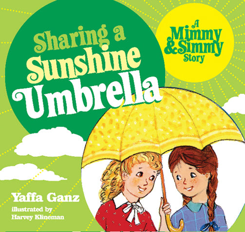 Sharing a Sunshine Umbrella - Mimmy And Simmy