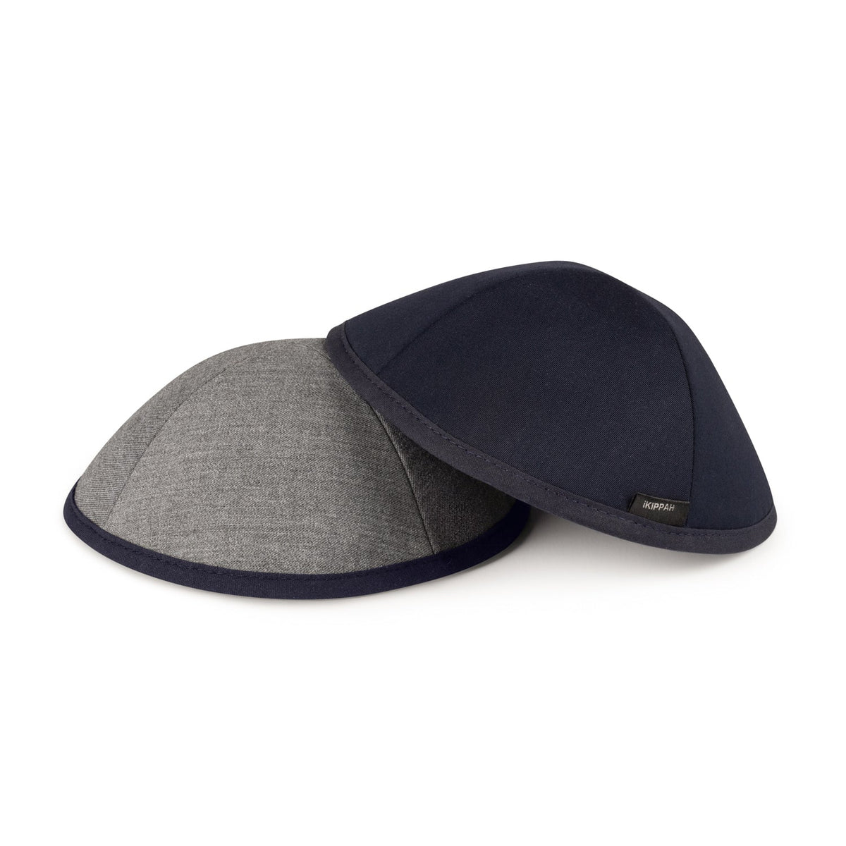 iKippah Navy/ Gray Iflip - The Reversible