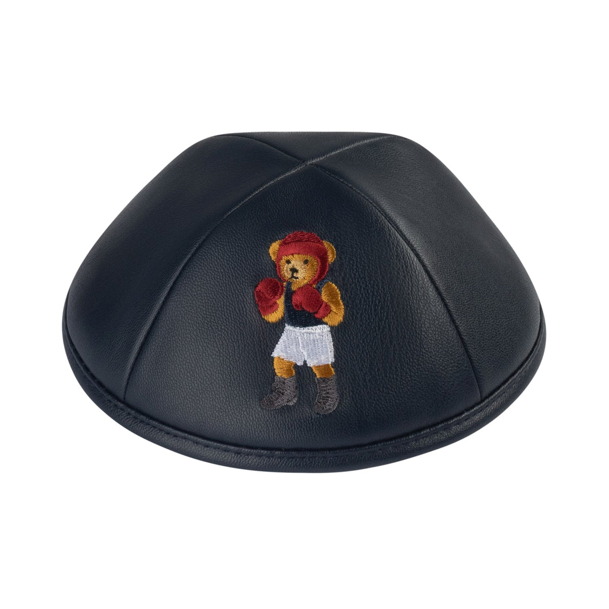 iKippah Boxing Dov Bear - Navy Leather