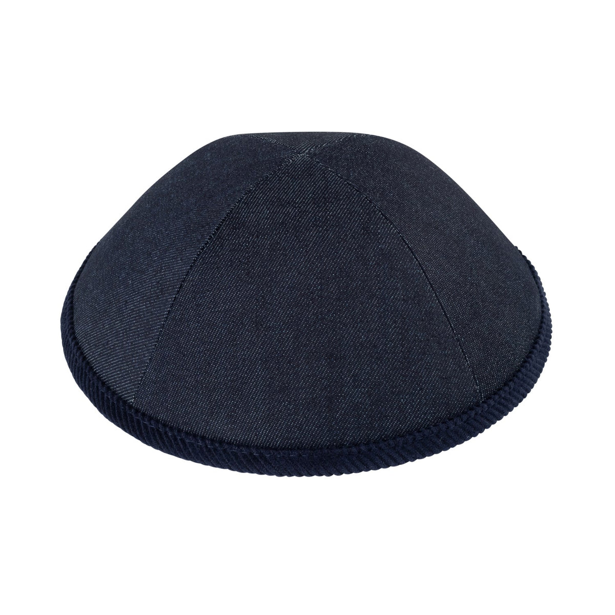iKippah Navy Denim W/ Navy Corduroy Rim