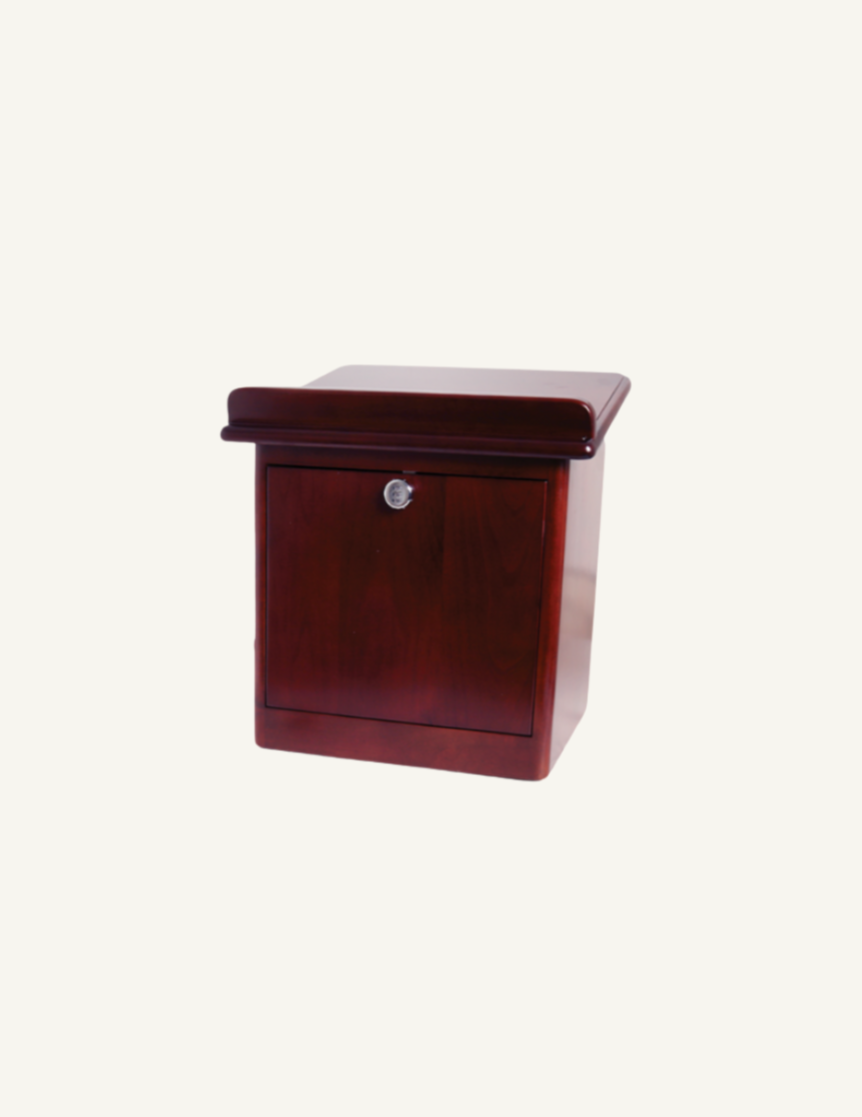 Combination Closed Box Wood Shtender