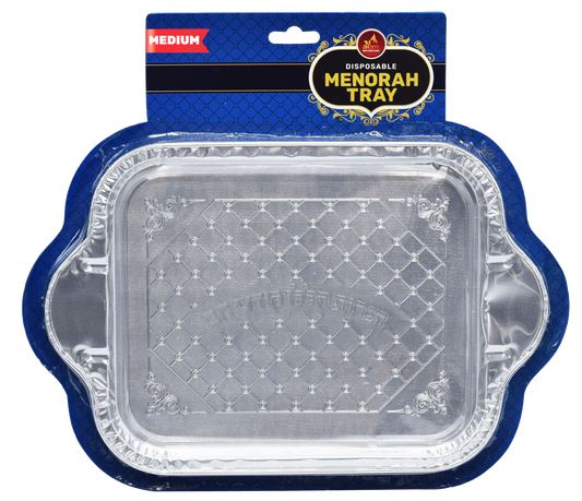 Menorah Tray Disposabel - Med.