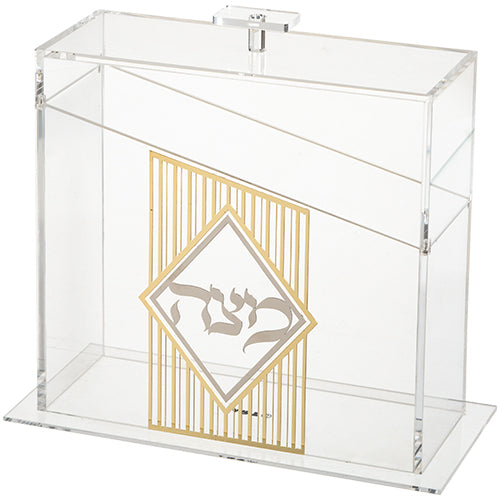 Acrylic SQUARE Matzah Holder [AT]