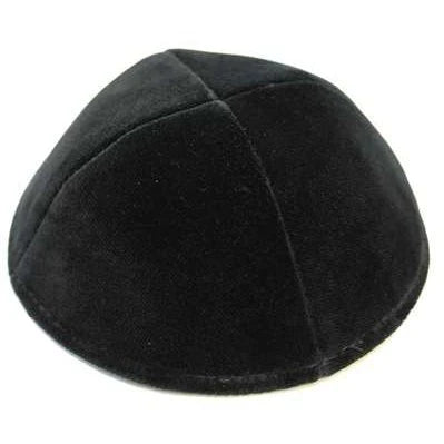 Yarmulke Velvet 4 Part Rimless #2