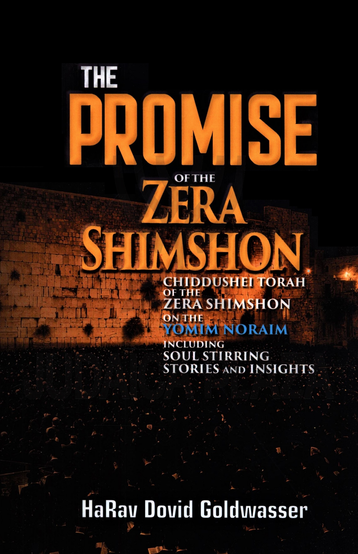 The Promise of the Zera Shimshon Yomim Noraim