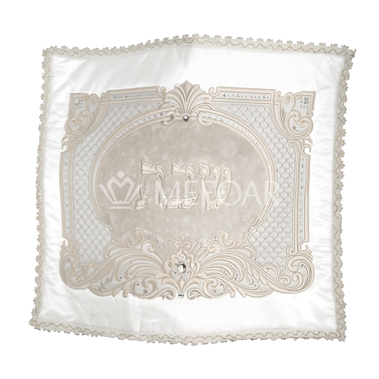 Challah Cover #566 multi velvet crystal - Large