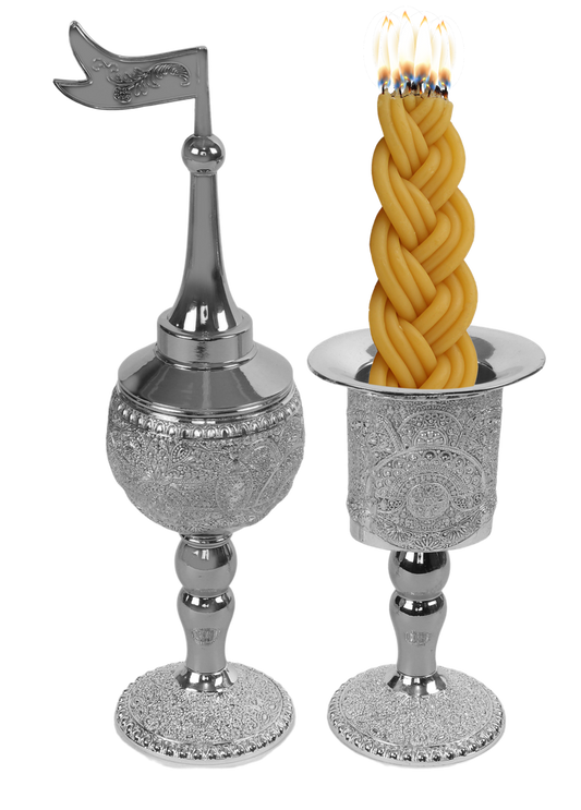 Havdalah & Besamim Set of 2 [Filigrin]