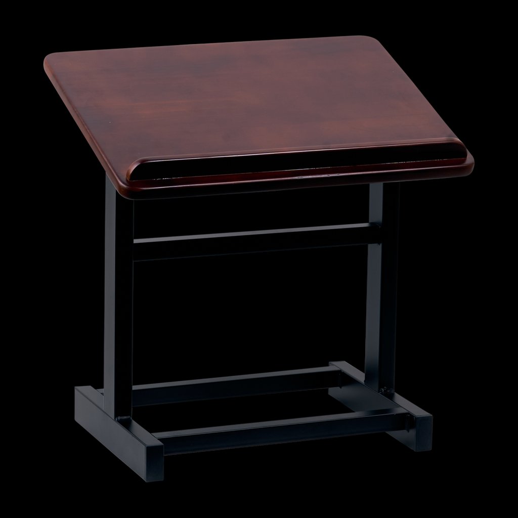 Solid Wood Table Top Shtender W/Metal Legs [14.5"]