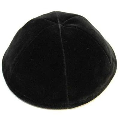 Yarmulke Velvet 6 Part, Rimless #3