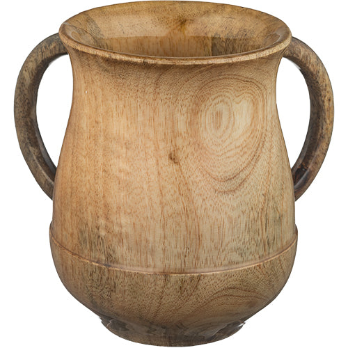 Mango Wood Handmade Washing Cup #146
