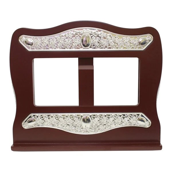 Shtender Mahogony & Silver Plated [MJC]