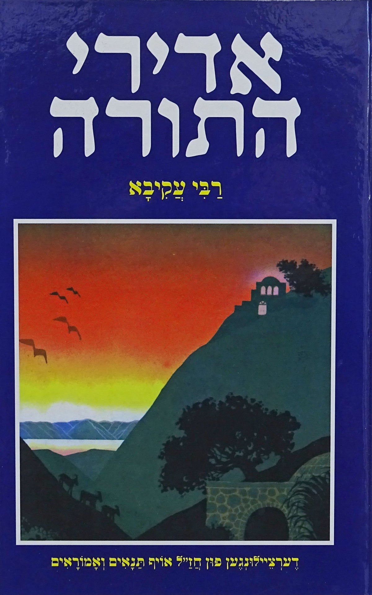 אדירי התורה ר עקיבא אידיש