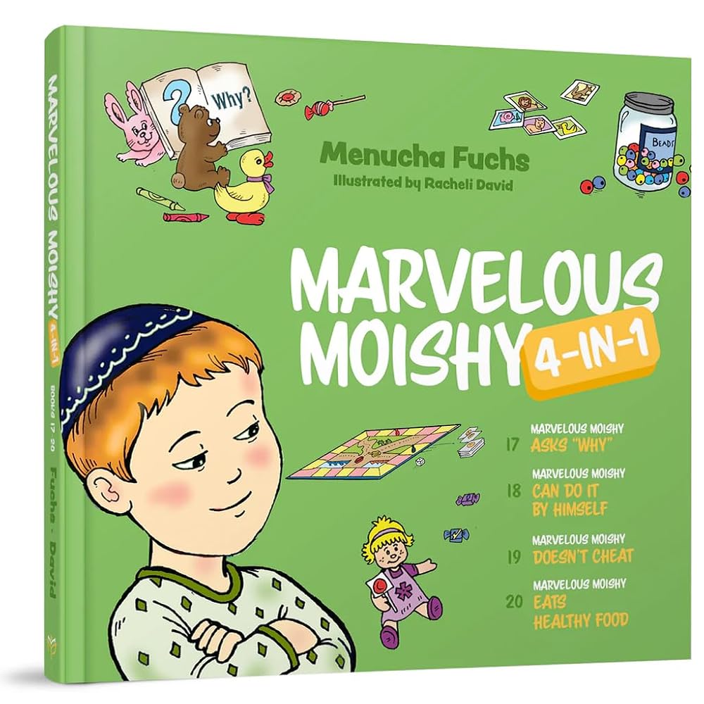 Marvelous Moishy 4 in 1 (books 17-20)